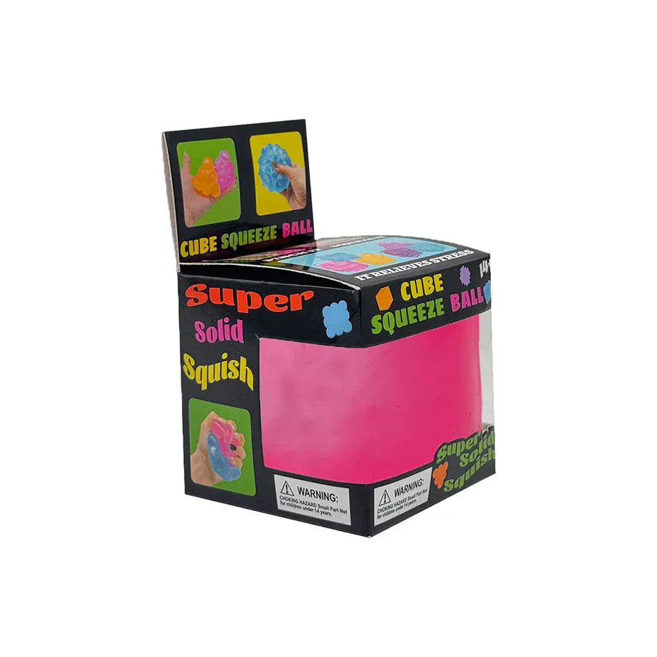 Needoh Nice Cube Sensory Fidget - Premium Stress Relief Tool for Anxiety, ADHD & Focus
